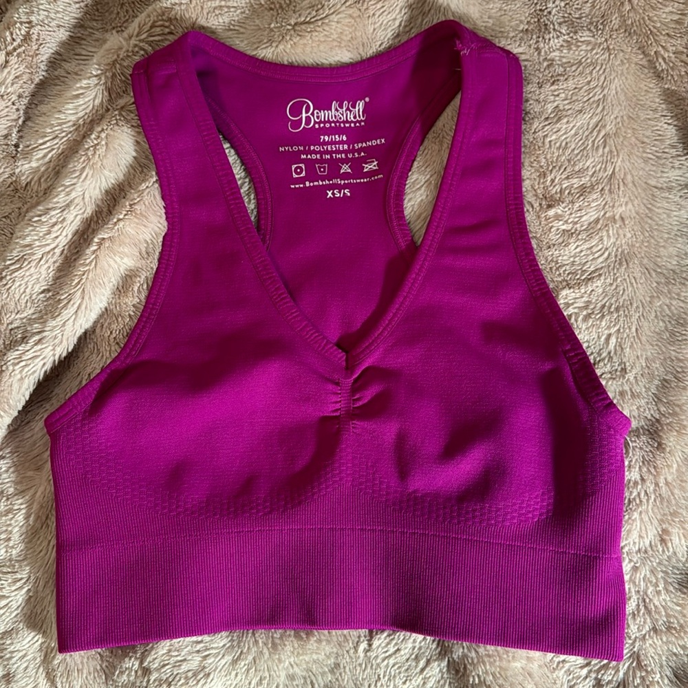 XS bombshell sportswear bra
